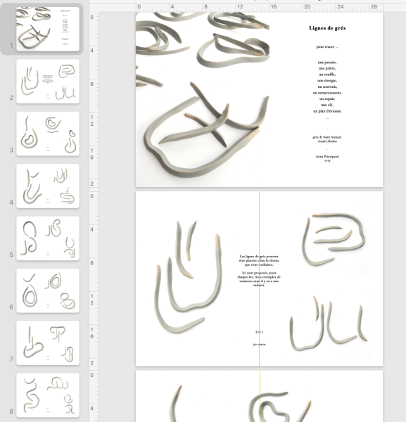 Catalogue Lignes de grés
